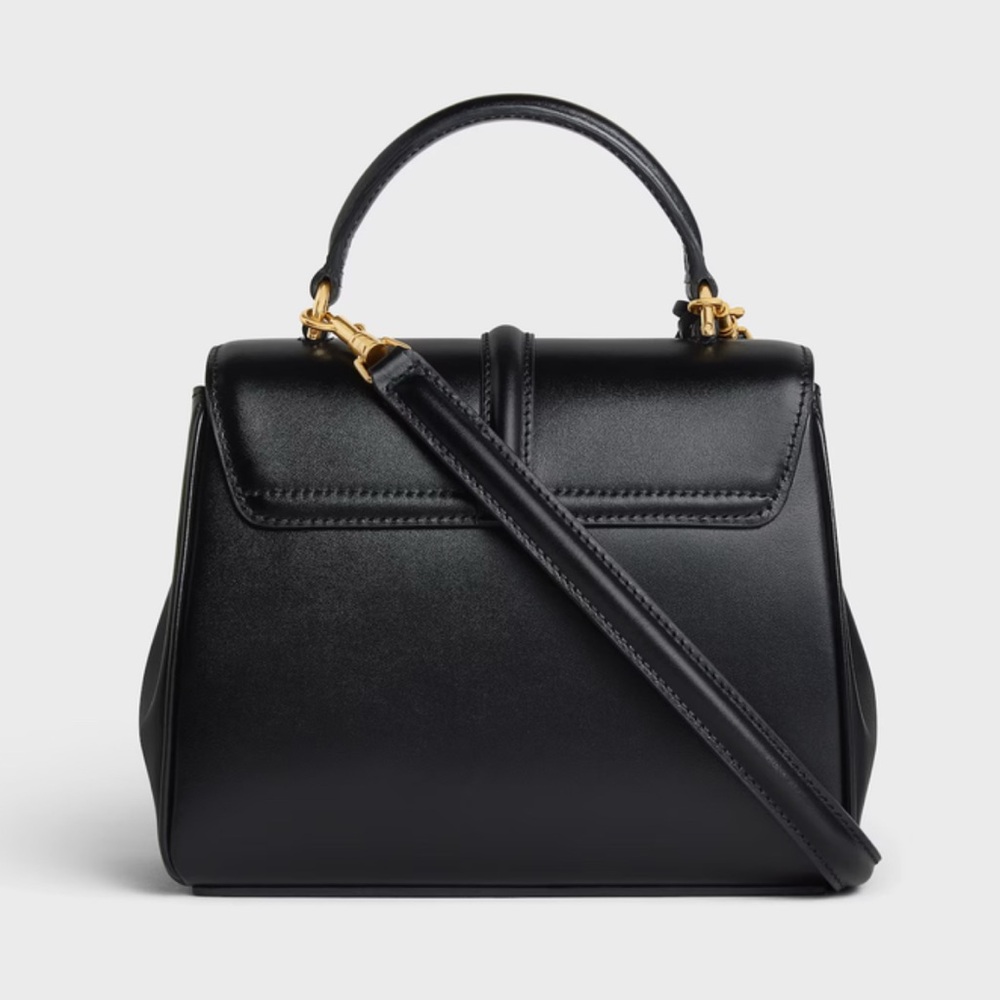 Celine Mini 16 in Satinated Calfskin - Picture 4 of 16